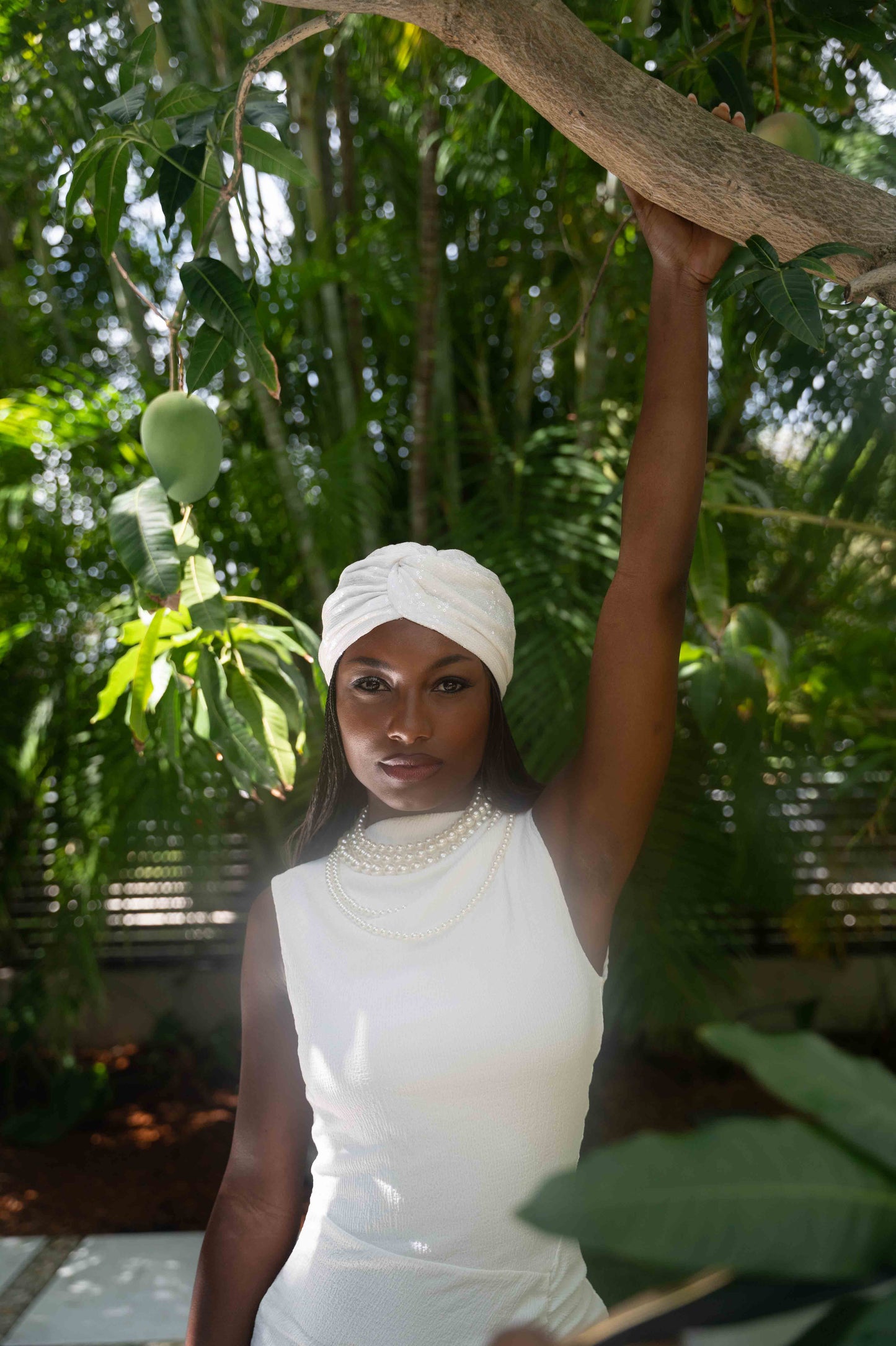 White Reign Turban Limited Edition