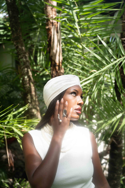 White Reign Turban Limited Edition